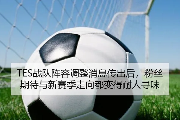 TES战队阵容调整消息传出后，粉丝期待与新赛季走向都变得耐人寻味